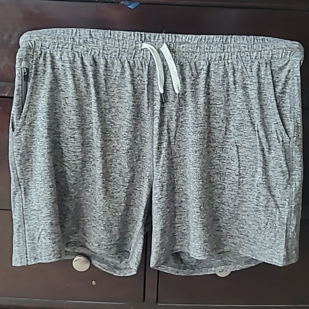 Grey running shorts from Costco, XXL